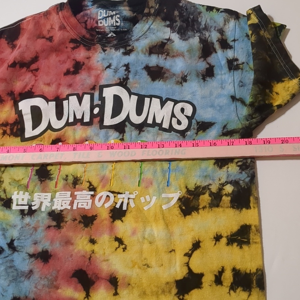 Dum Dums Lollipops Tshirt Limited Edition Men Small  Multicolor Casual Fashion - Picture 5 of 8